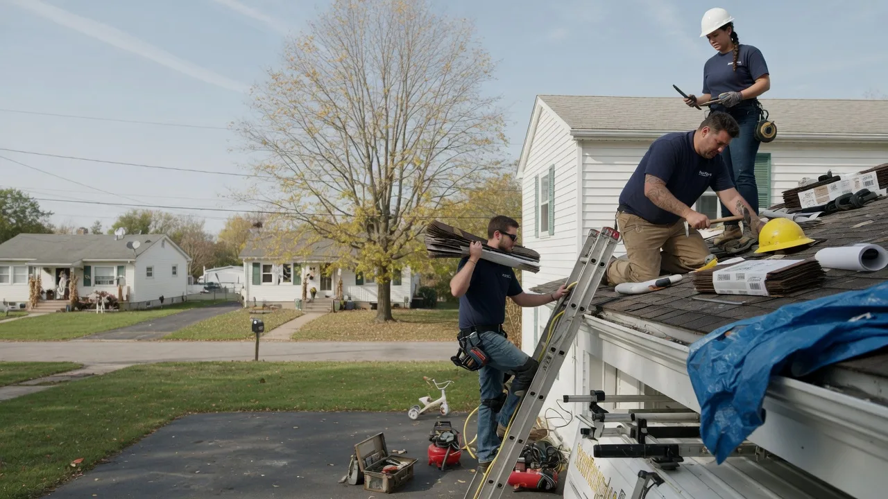 Local Roofing Contractors in Goodwine, IL near me